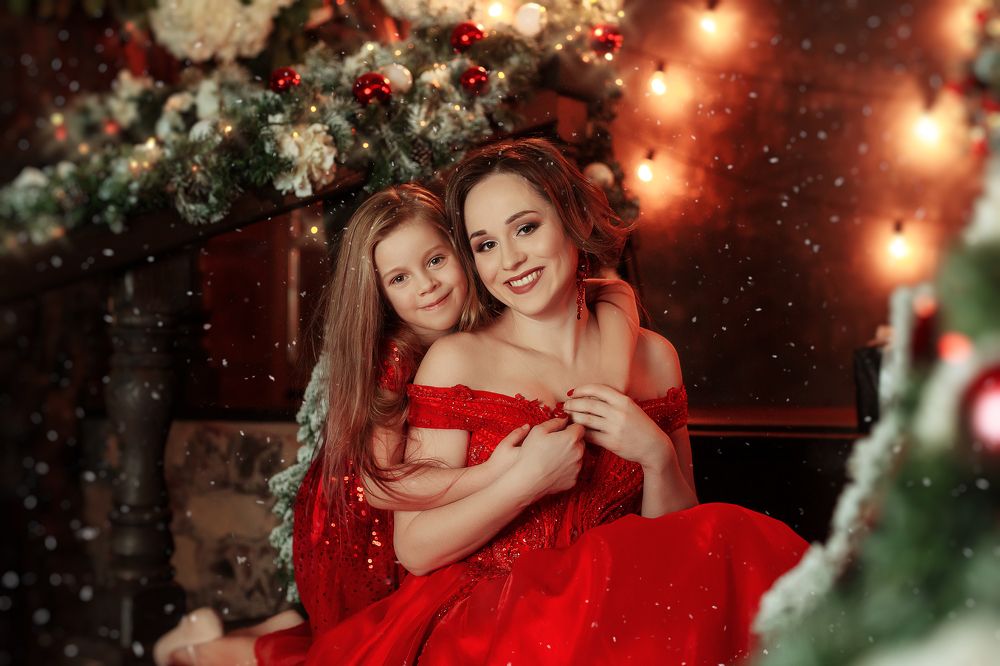 Новогодняя сказка для мамы и дочки