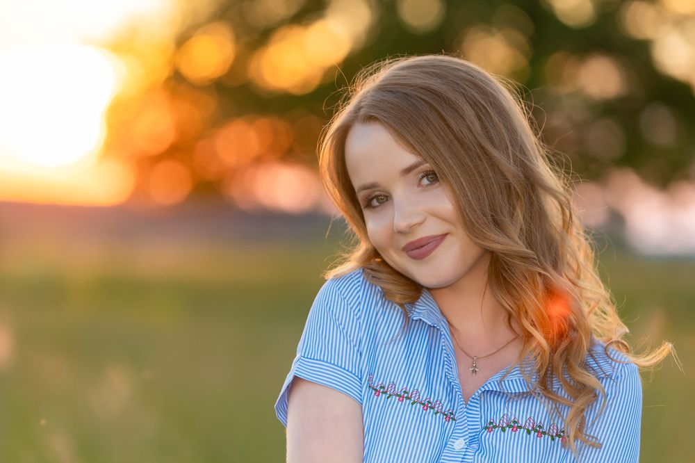 Вечернее солнышко