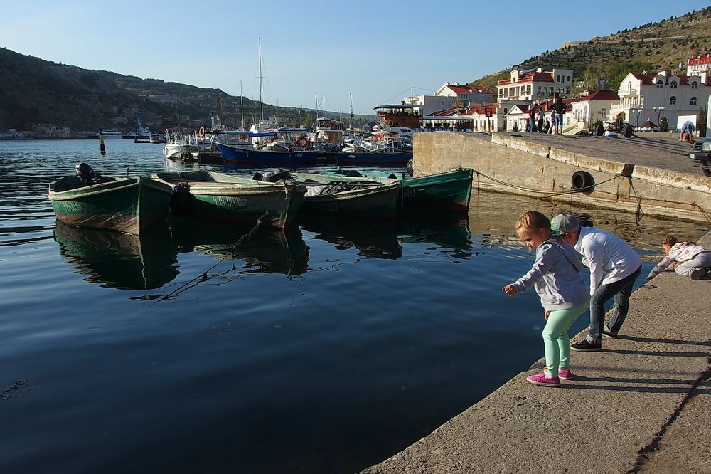 Балаклава.Городская набережная.