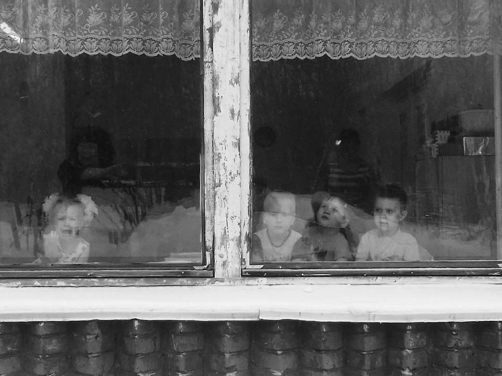 Детский сад. Прощание с мамой