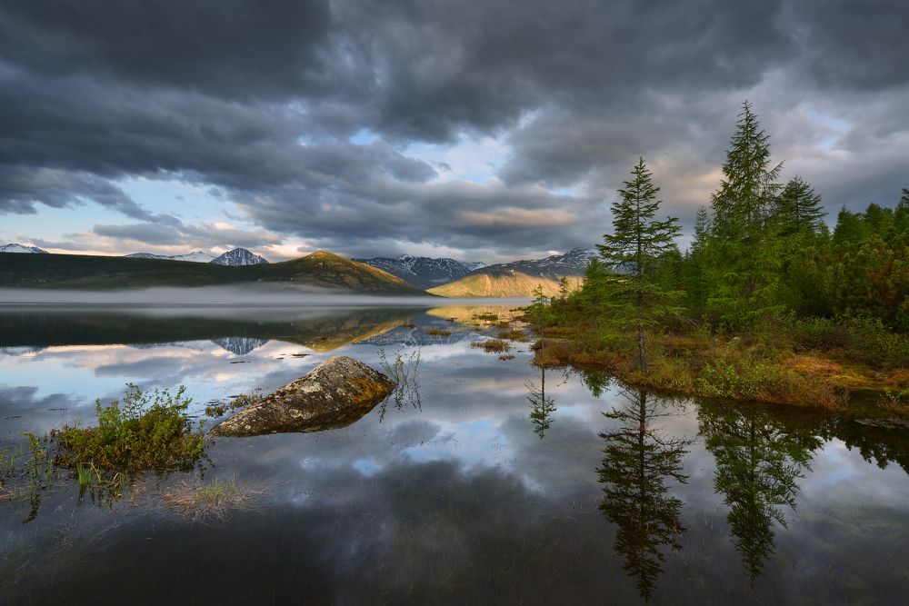 Утро...Июнь...Колыма...