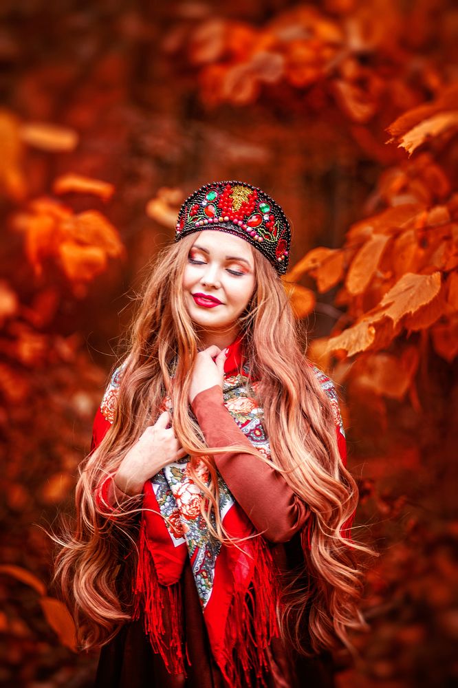 girl autumn