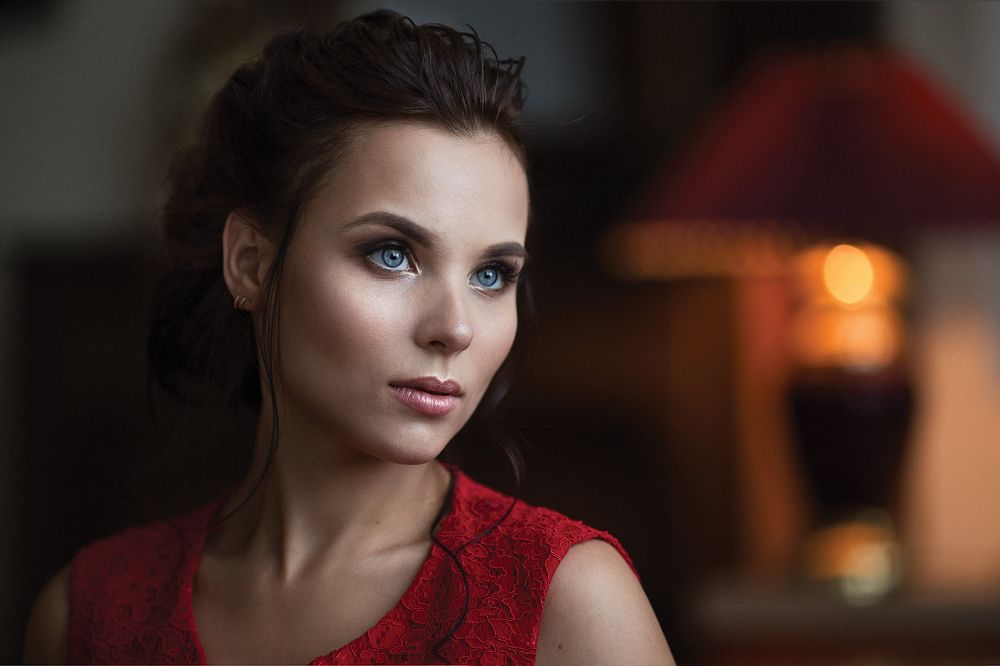 голубоглазая