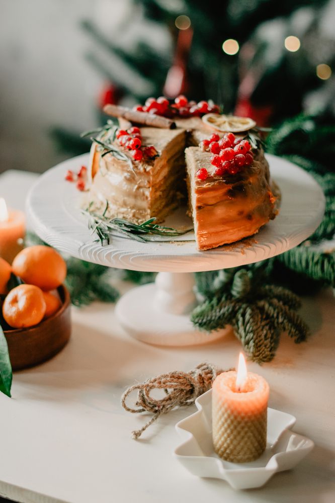 Рождественский торт