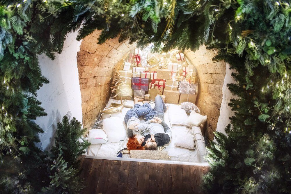 В Новогоднем бункере любви :)