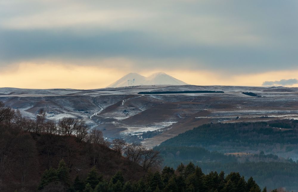 вид на Эльбрус из Кисловодска