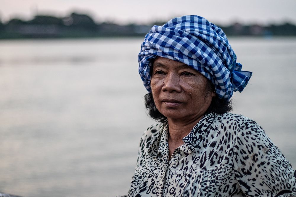 Portrait of a Khmer Woman