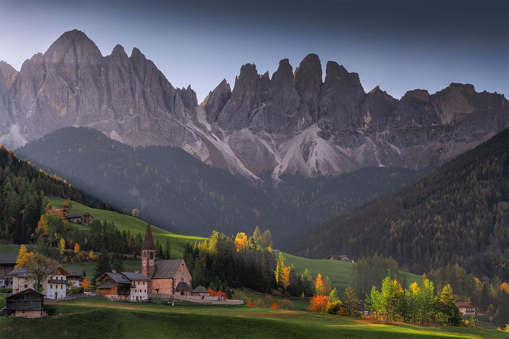 St Magdalena, Dolomites, Italy