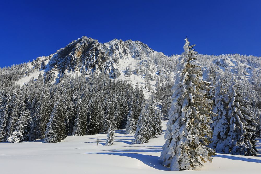 Зима в Альпах