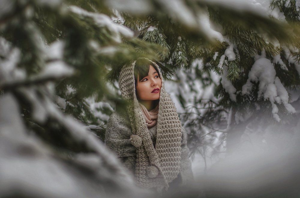 Азиатская красота в сибире