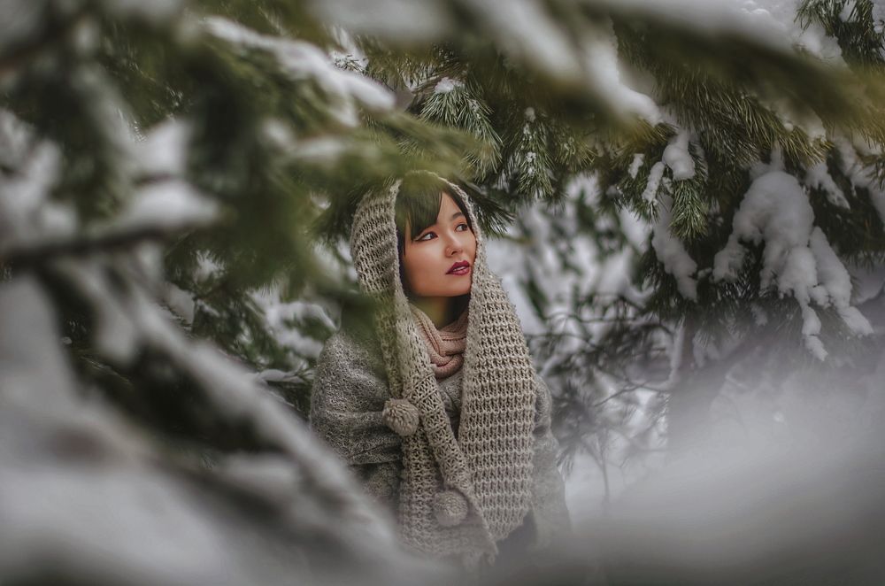 Азиатская красота в сибире