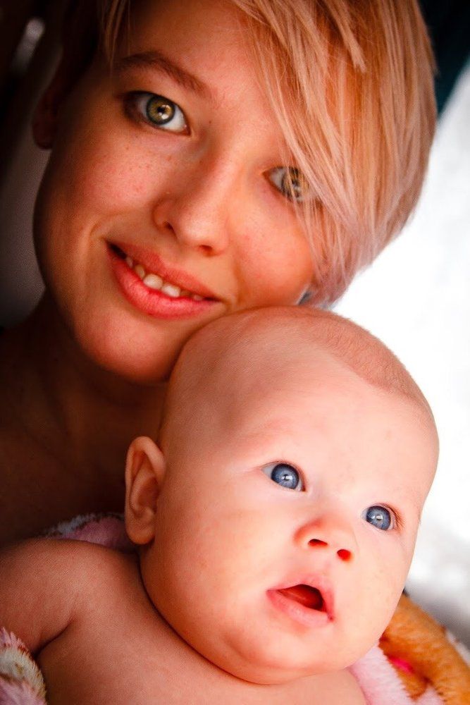 Double woman portrait
