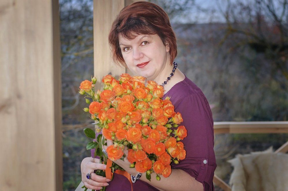 юбилейный портрет жены