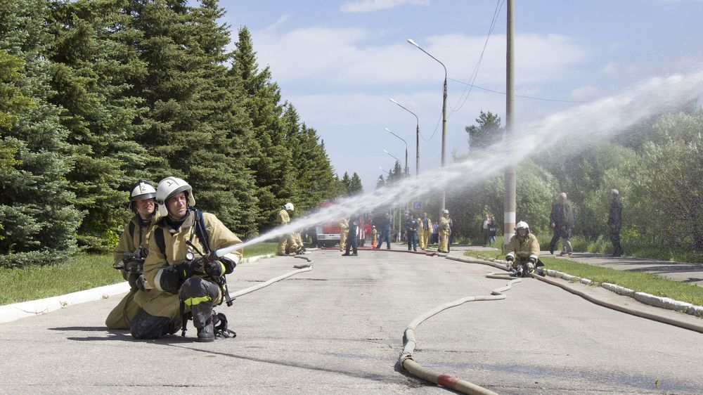 Учение в разгаре