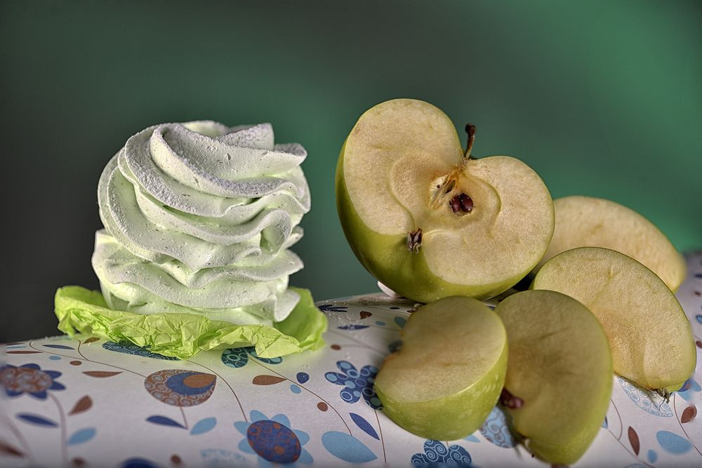Зефир со вкусом яблока