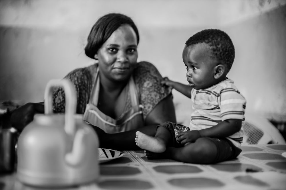 The cup of tea and the baby boy