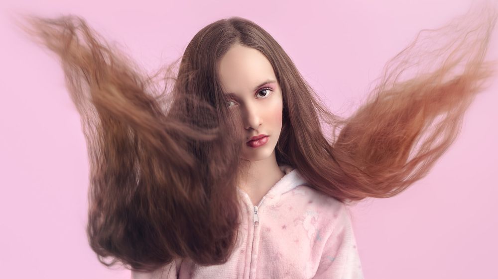 A Girl With Long Hair