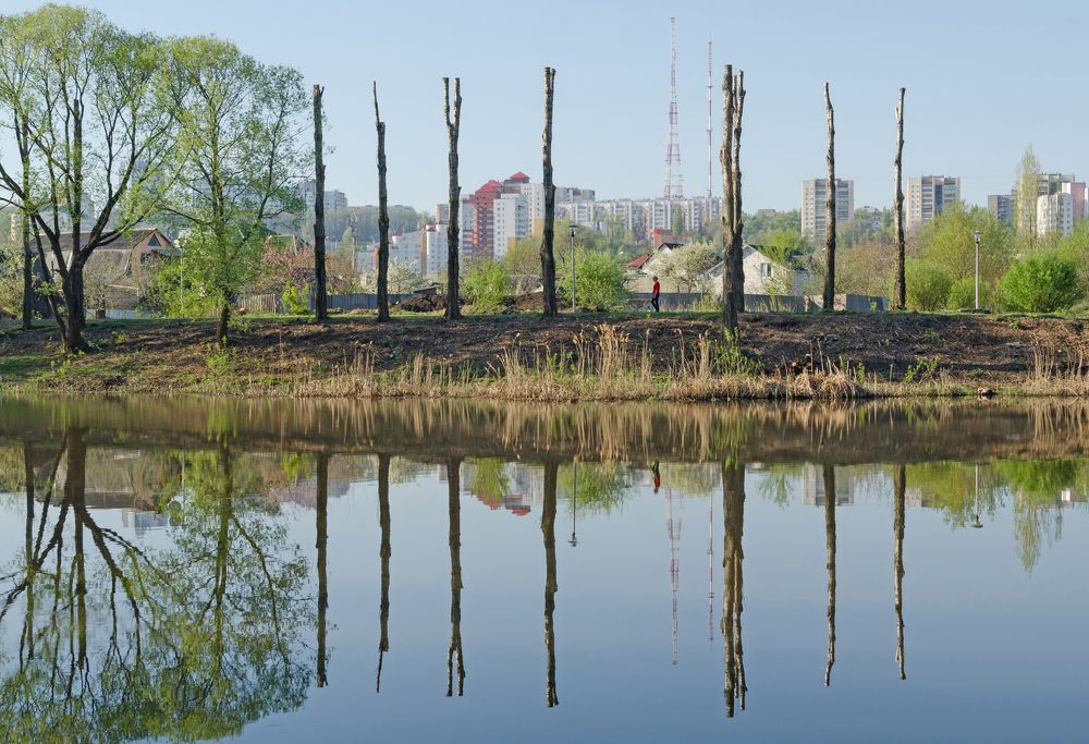 В городской среде