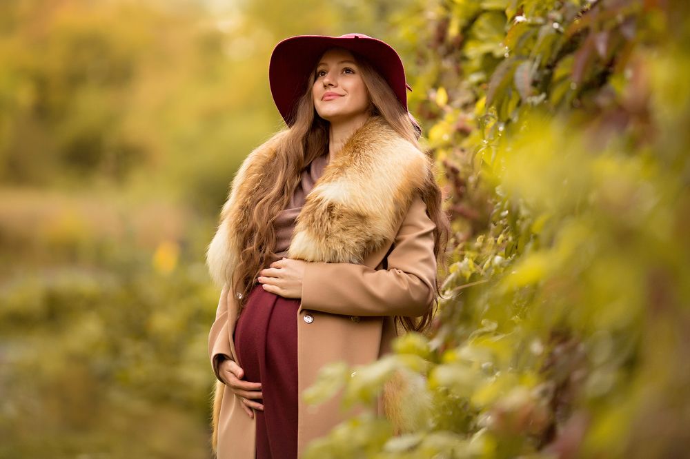 портрет счастливой женщины