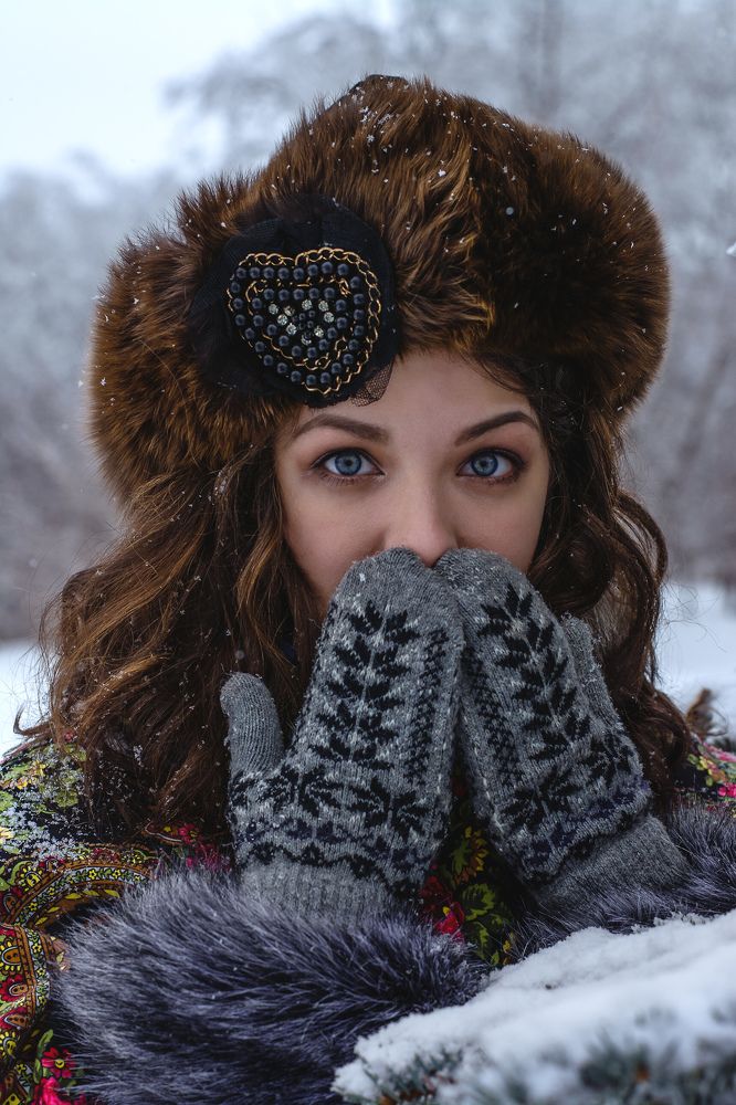 русская красавица