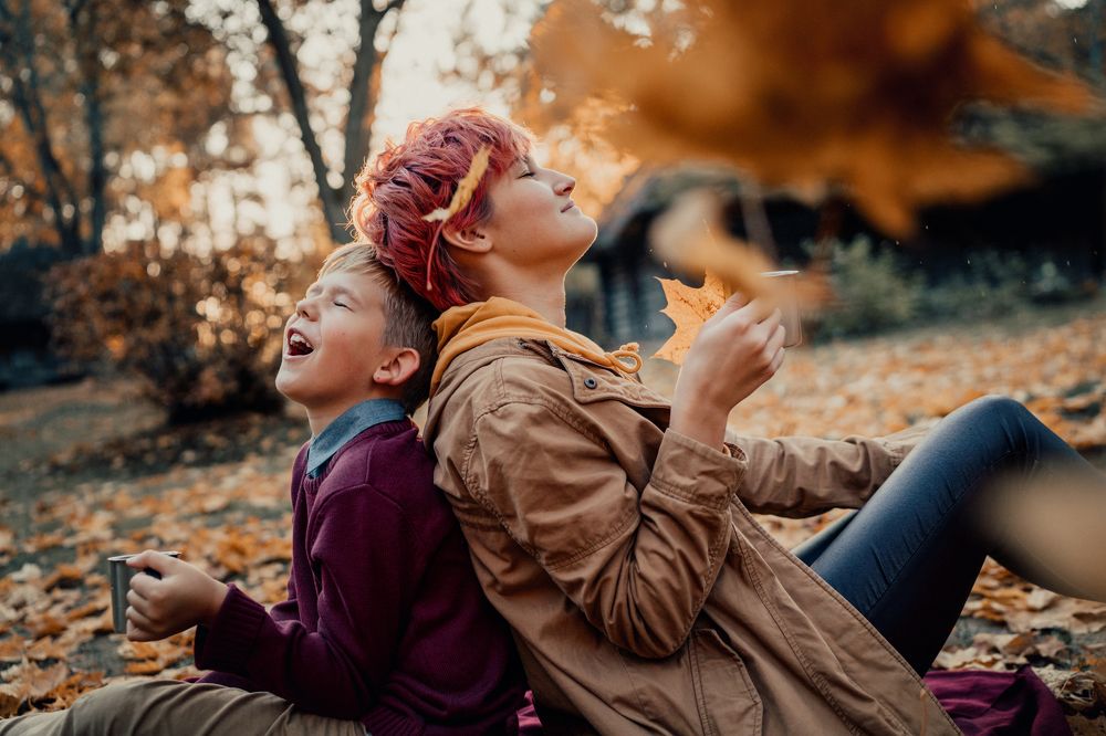 The autumn spirit is in the air