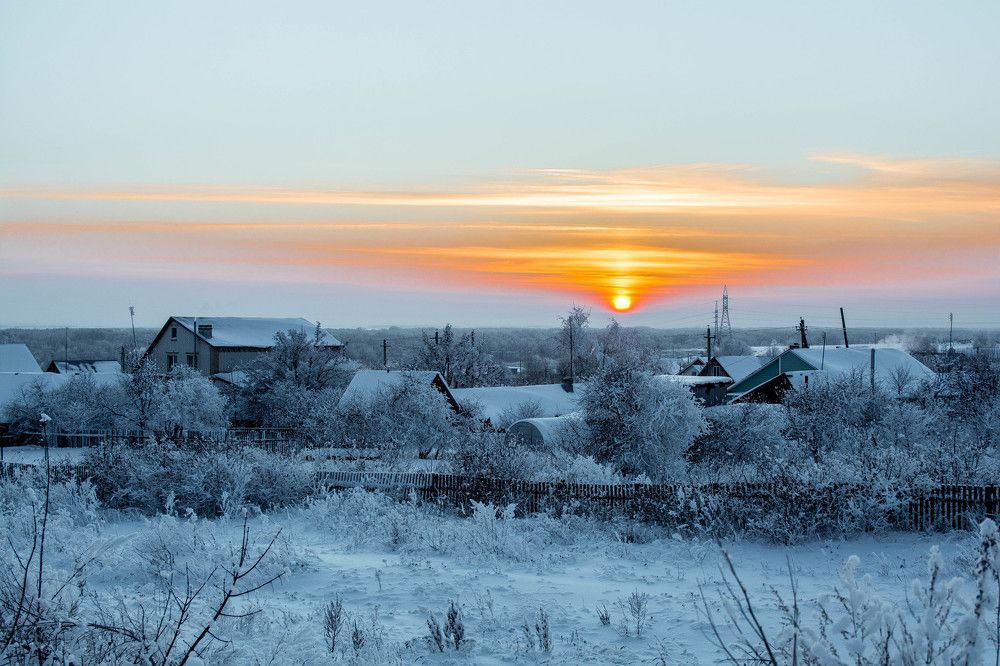 Зимний закат