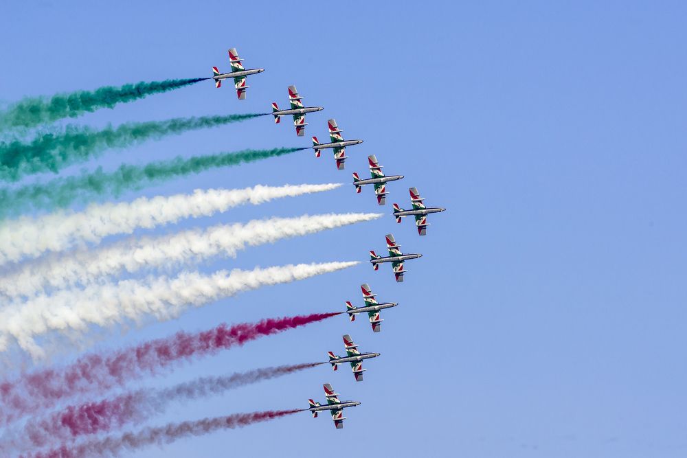 Frecce Tricolori.