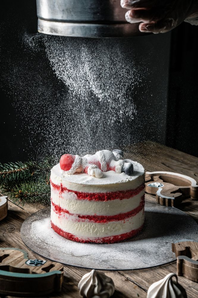 Новогодний торт