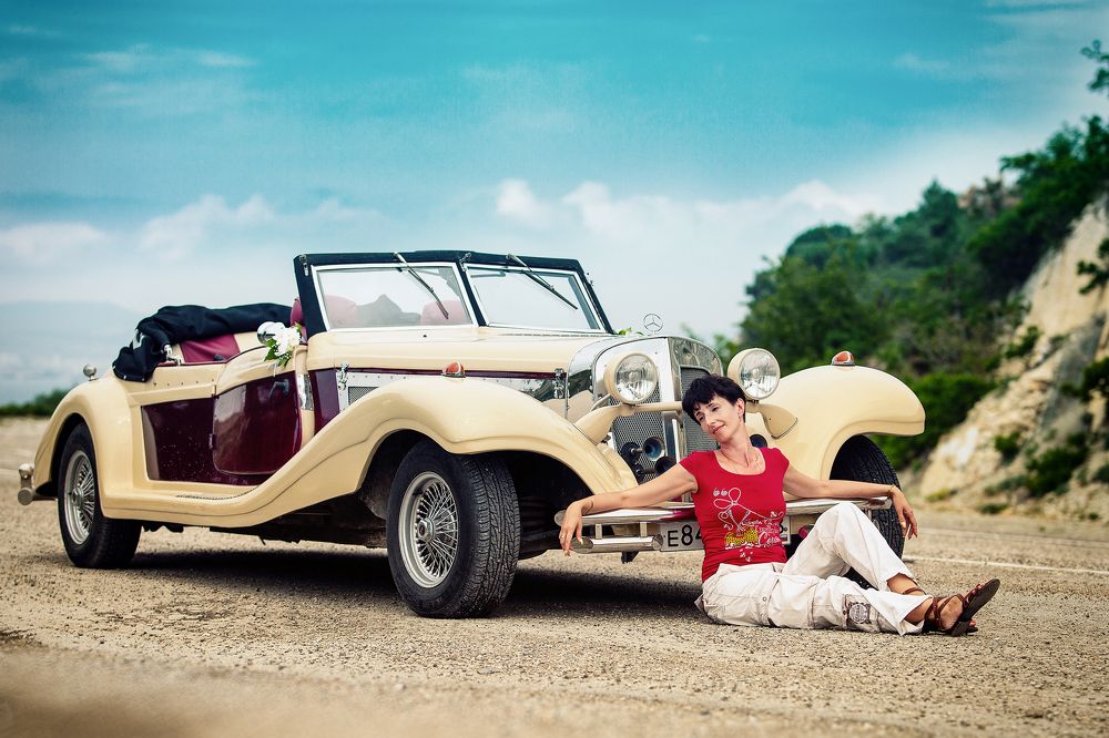 Виктория и Мерседес 1938 года.