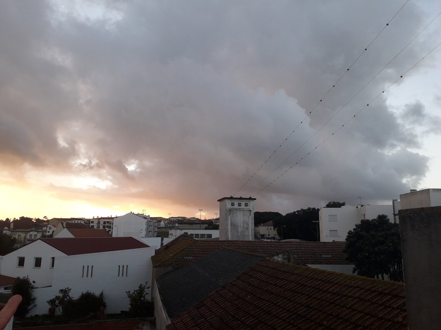 Stormy sky