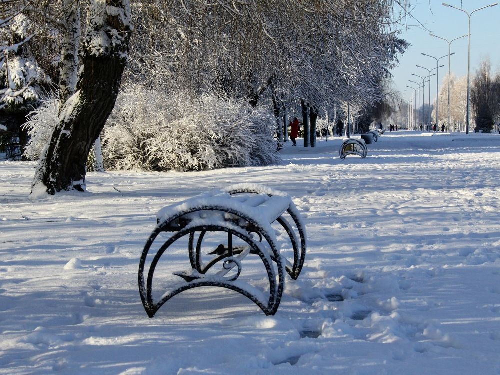 Зимнее утро.