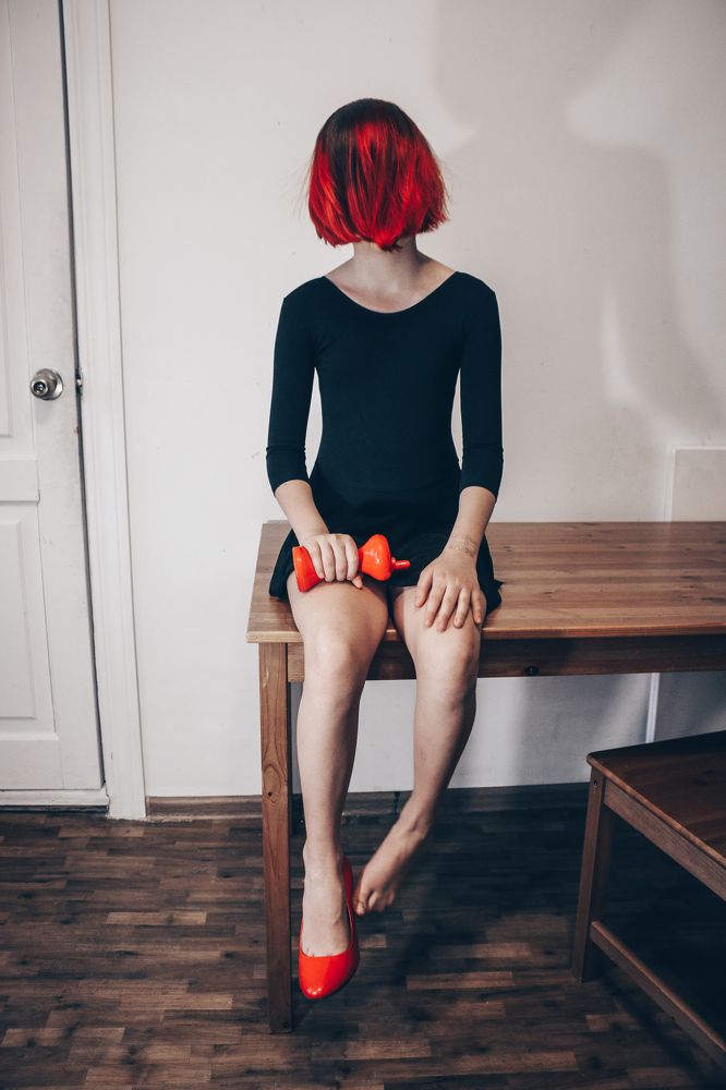 Грустный тюльпан