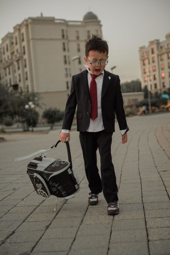 портрет первоклассника