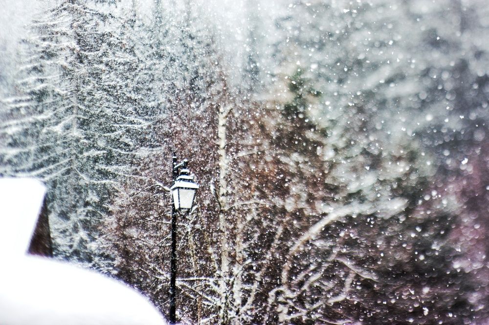 Снежная зима