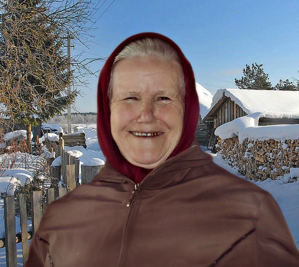 Русская женщина..