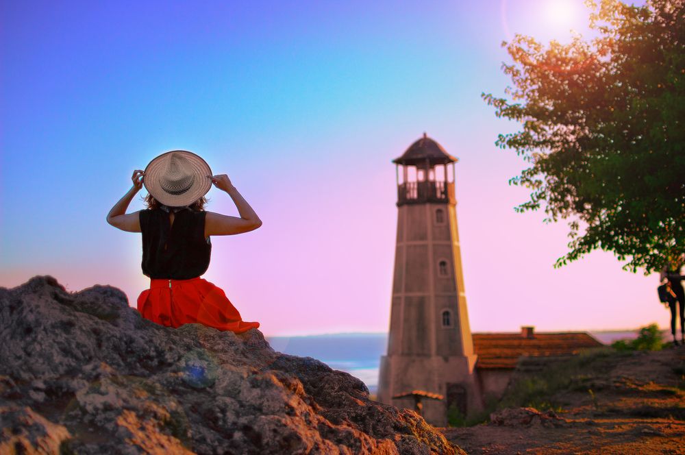 Мечтательница...