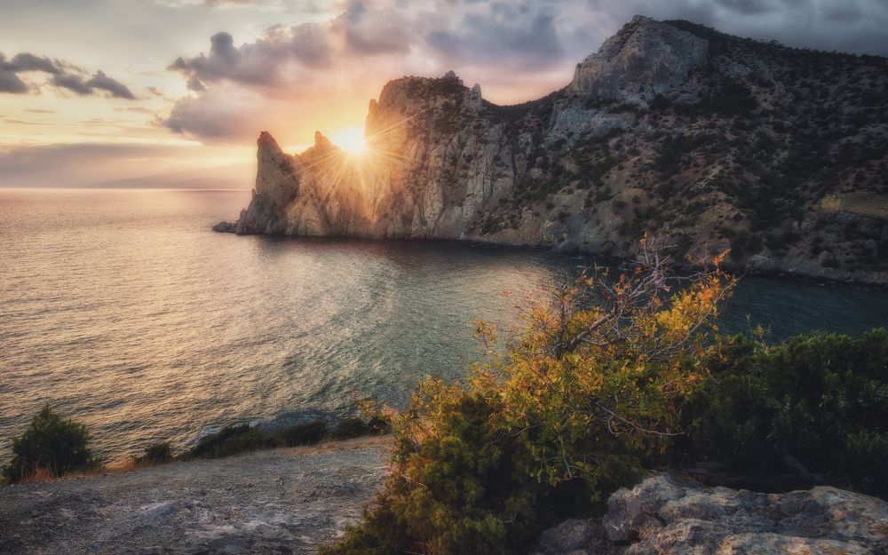 Черноморским вечером...