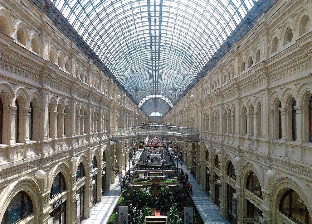 В ГУМе.