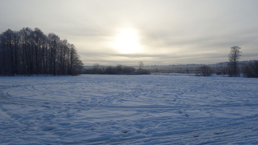 Зимой на Барском