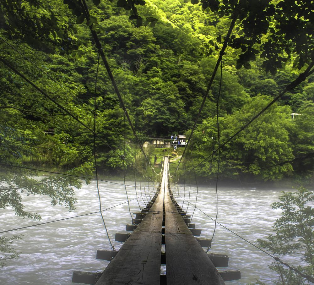 Утро в Абхазии