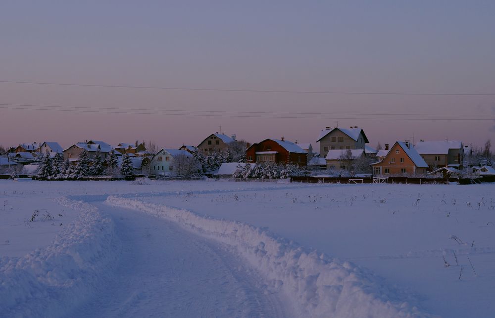 сНежные сумерки