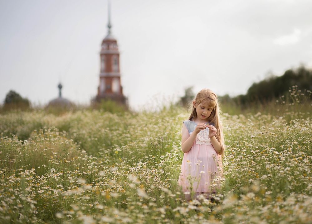Ромашка, ромашка белый лепесток......
