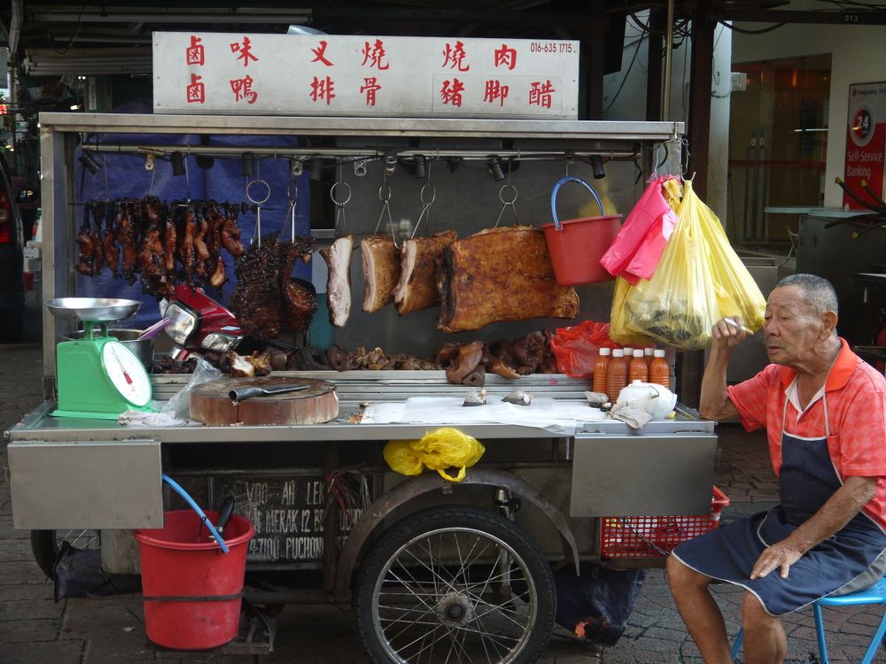 Waiting for customers