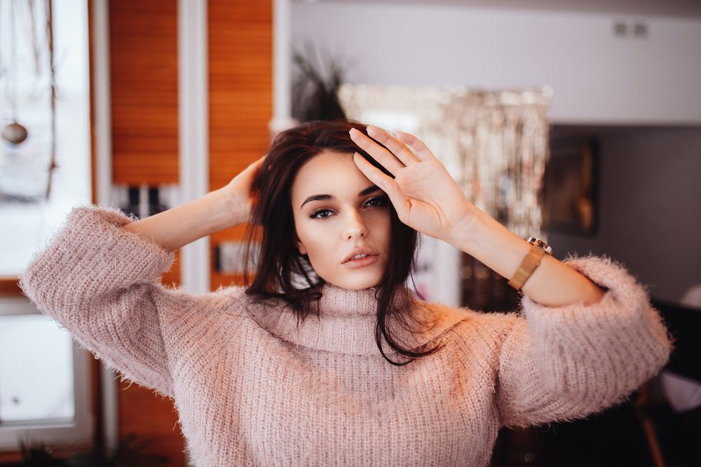 Портрет в кафе