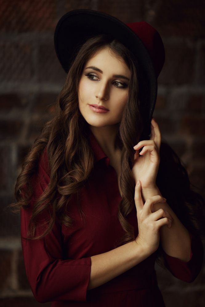 женский портрет