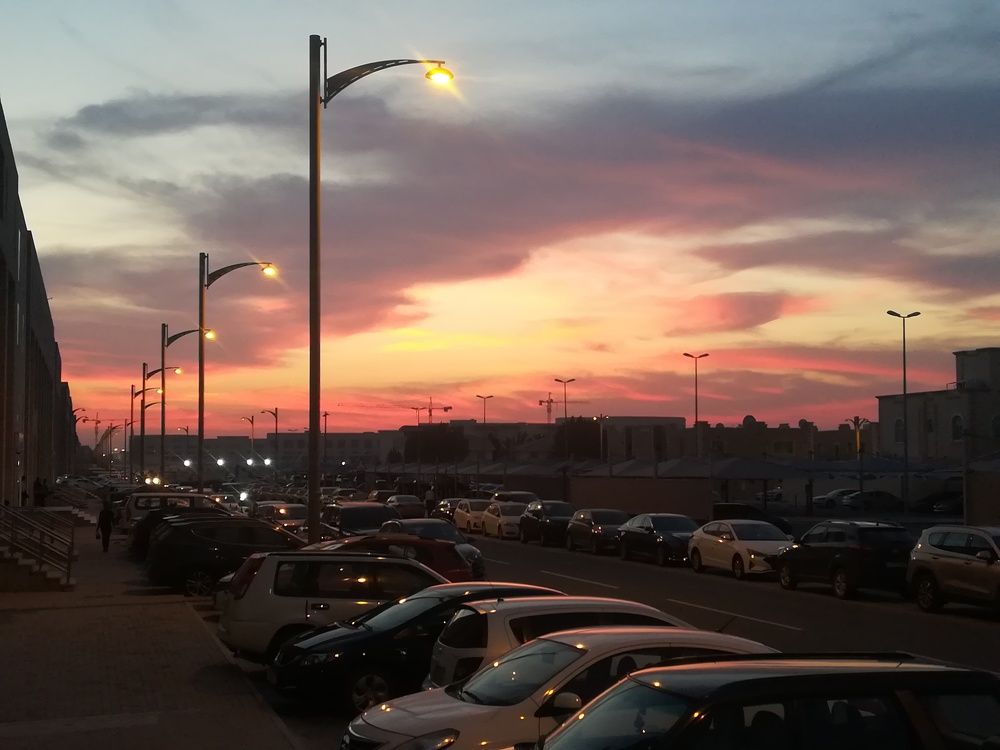 Sunset  Doha