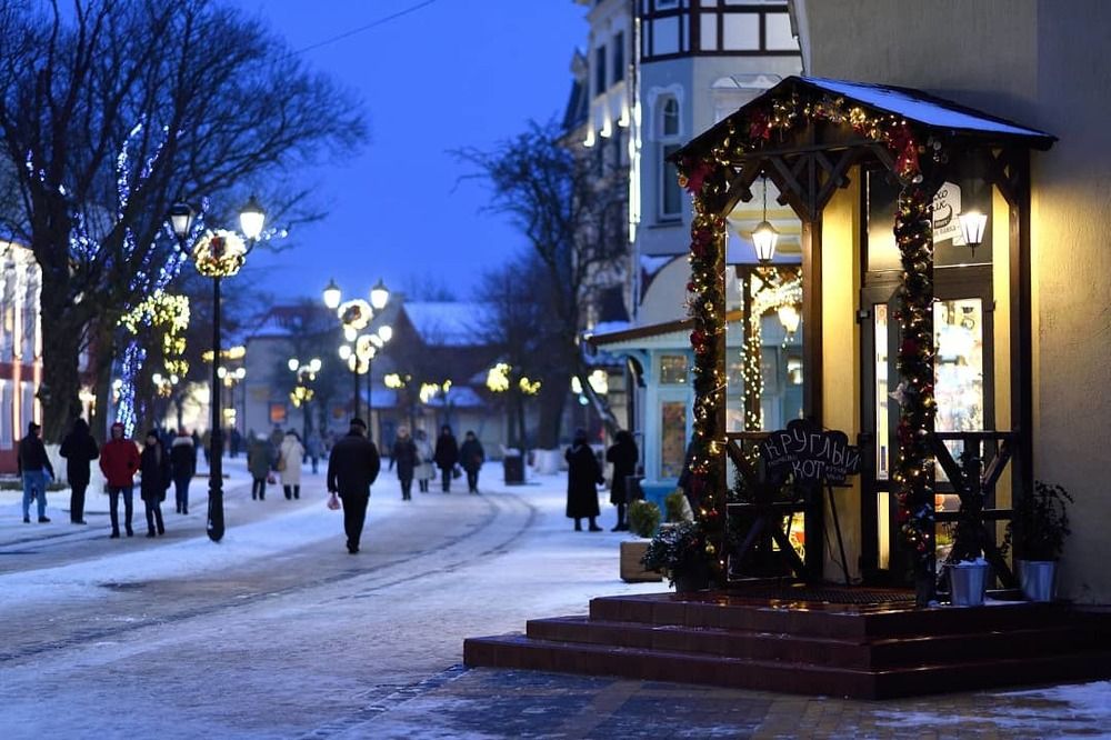 Зимний Зеленоградск