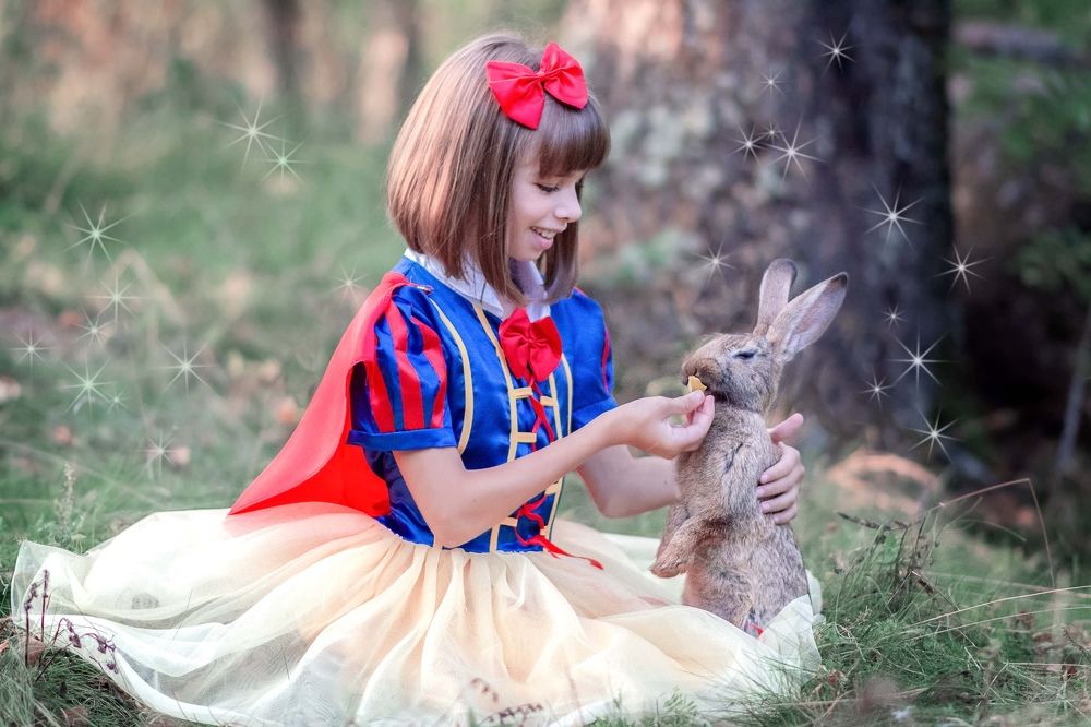 Белоснежка в лесу