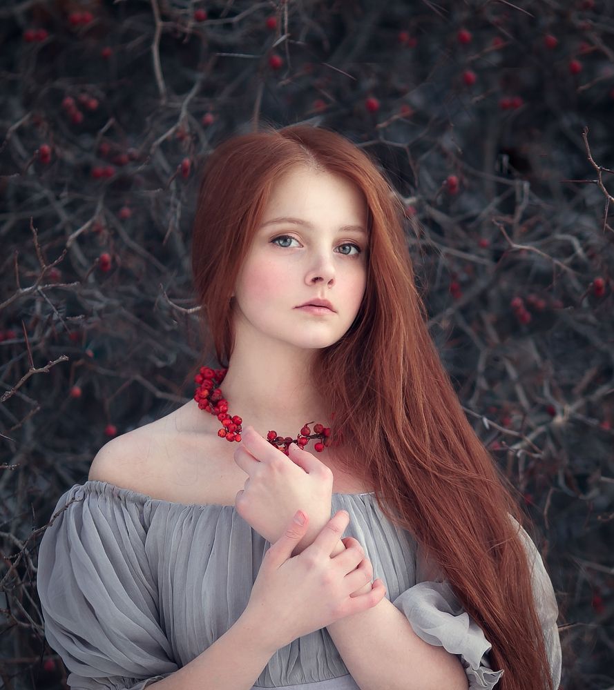 Рябиновые бусы