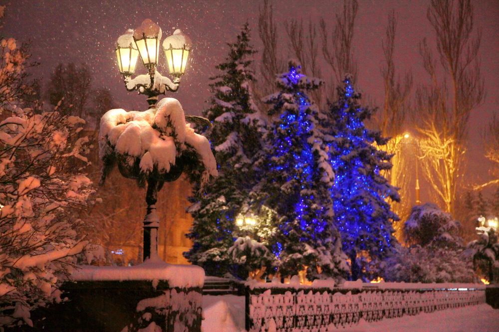 зимний вечер